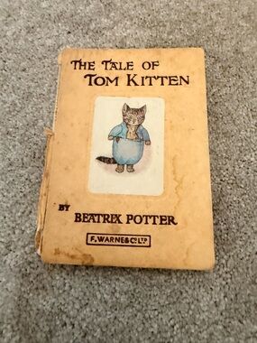The Tale of Tom Kitten Cat Book Beatrix potter